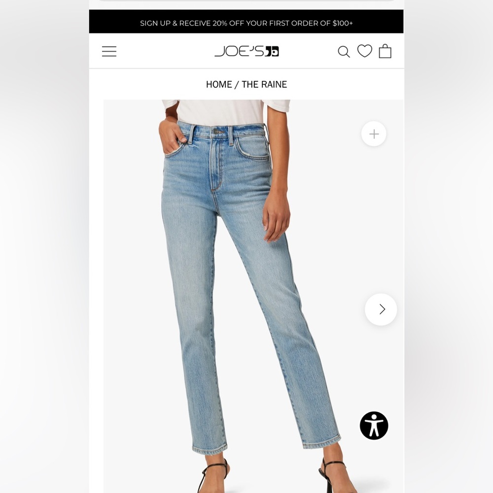 joes high rise denim